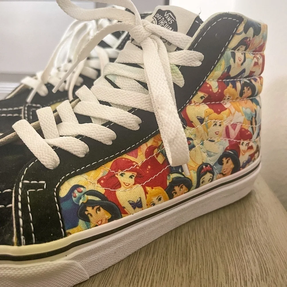 Vans X Disney Sk8 Hi Disney Princess Sneakers - Picture 13 of 15
